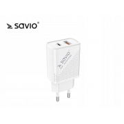 Ładowarka sieciowa SAVIO LA-04 USB Quick Charge