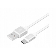 TB Kabel USB-USB C 2m srebrny sznurek