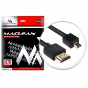 MACLEAN Przewód HDMI-microHDMI SLIM 2m MCTV-722