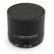 ESPERANZA Głośnik bluetooth RITMO Czarny EP115K