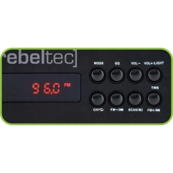 REBELTEC Głośnik Bluetooth radio FM CORFU