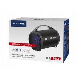 BLOW Głośnik Bluetooth BAZOOKA BT920