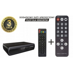 NEW DIGITAL Tuner T2 265 HD SENIOR DVB-T2