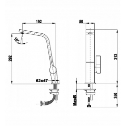 TEKA Bateria kuchenna ICC 915 mosiądz