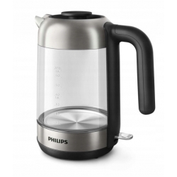 PHILIPS Czajnik 1.7l 2200 W szkło-inox HD9339/80