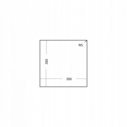 TEKA Zlew podwieszany SQUARE 40.40 TG czarny