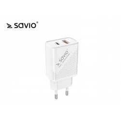 Ładowarka sieciowa SAVIO LA-05 USB Quick Charge