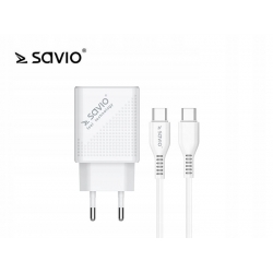 Ładowarka sieciowa SAVIO LA-05 USB Quick Charge