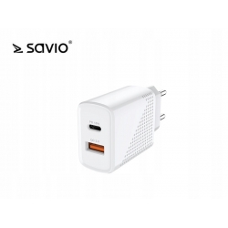Ładowarka sieciowa SAVIO LA-05 USB Quick Charge