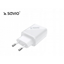 Ładowarka sieciowa SAVIO LA-05 USB Quick Charge