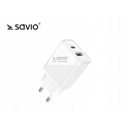 Ładowarka sieciowa SAVIO LA-04 USB Quick Charge