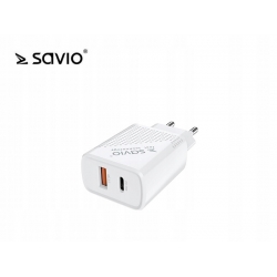 Ładowarka sieciowa SAVIO LA-04 USB Quick Charge