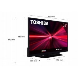 TOSHIBA Telewizor LED 32 cale 32L3163DG