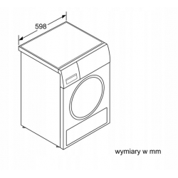 BOSCH Suszarka z pompą ciepła WTH850E7PL