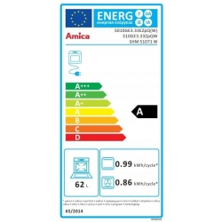 AMICA Kuchnia gazowo-elektryczna 510GE3.33ZpQ(W)