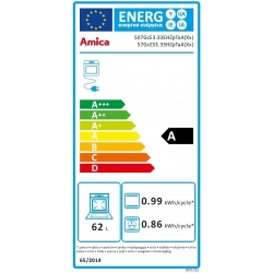 Kuchnia gazowo-elektryczna 57GCES3.33HZPTAA(XX)