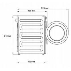 BEKO Pralka MWRE7512XSWE