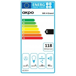 AKPO Okap czarny WK-4 Grand eco 60