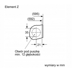 BOSCH Pralka do zabudowy WIW28541EU BI