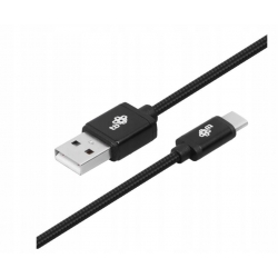 TB Kabel USB-USB C 2 m czarny sznurek