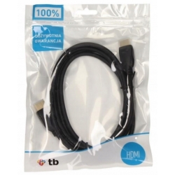 TB Kabel HDMI 1.4 pozłacany 1.2 m