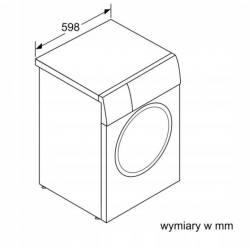 BOSCH Pralka HomeConnect WAU2856LPL
