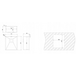 TEKA Square 340/400 zlewozmywak