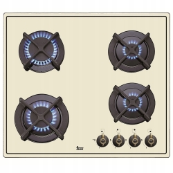 TEKA Płyta gazowa ER 60 4G AI AL Krem