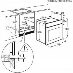 ELECTROLUX Piekarnik EZF5C50Z SurroundCook