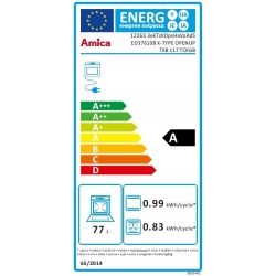 AMICA Piekarnik ED37610B X-TYPE OPENUP