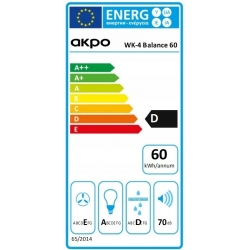 AKPO Okap WK-4 Balance eco 60 Czarny