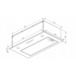 AKPO Okap WK-7 Micra inox