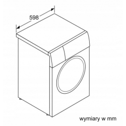 BOSCH Pralka otwierana od frontu 7kg 1000 obr./min