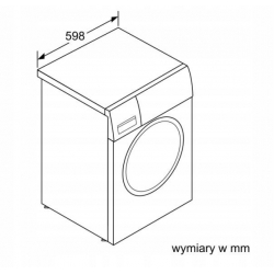 BOSCH Pralka otwierana od frontu 7kg 1200 obr./min