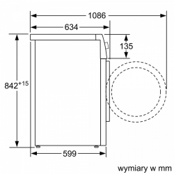 BOSCH Suszarka HomeConnect WTX87EH0EU