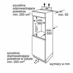 BOSCH Chłodziarka KIR24NSF2