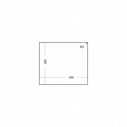 TEKA Zlew podwieszany SQUARE 50.40 TG czarny