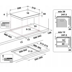 Płyta indukcyjna do zabudowy Whirlpool WLB4560NEW