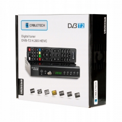 CABLETECH Tuner DVB-T2 HEVC H.265