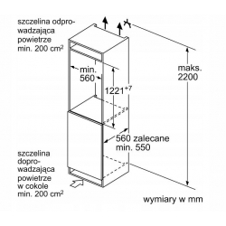 BOSCH Chłodziarka KIR41NSE0