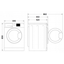 INDESIT Pralka MTWSC61294WPL