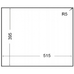 TEKA Zlew podwieszany SQUARE 2B 560 TG czarny