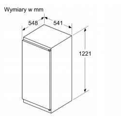 BOSCH Chłodziarka KIR41NSE0