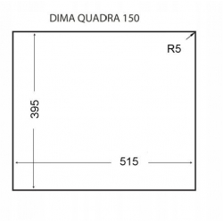 TEKA Zlew podwieszany SQUARE 2B 560 TG szary