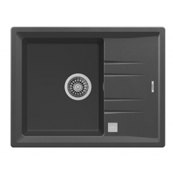 TEKA Zlewozmywak STONE 45 S-TG DARK GREY