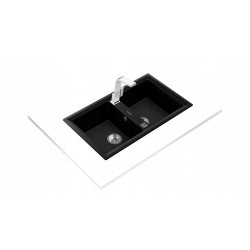 TEKA Zlewozmywak wpuszczany STONE 90 B-TG carbon