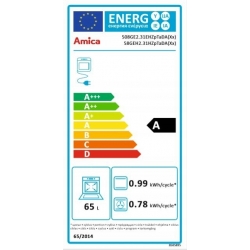 Kuchnia gazowo-elektryczna 58GEH2.31HZpTaDA(Xx)