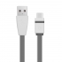 TB Kabel USB - USB C 1m. szary, płaski