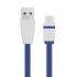 TB Kabel USB - USB C 1m. niebieski, płaski