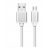 TB Kabel USB-Micro USB 2 m srebrny sznurek